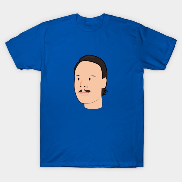 Auston Matthews Mustache Toronto Maple Leafs T-Shirt by MDSmith29